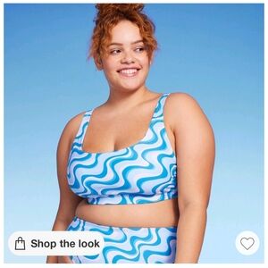 Wild Fable Target Plus Size Bikini Top